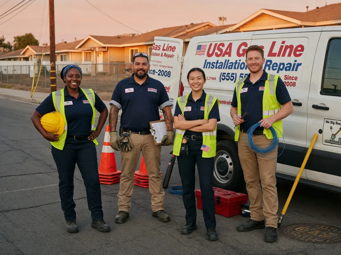 Gas Line Installation company in New Century, KS